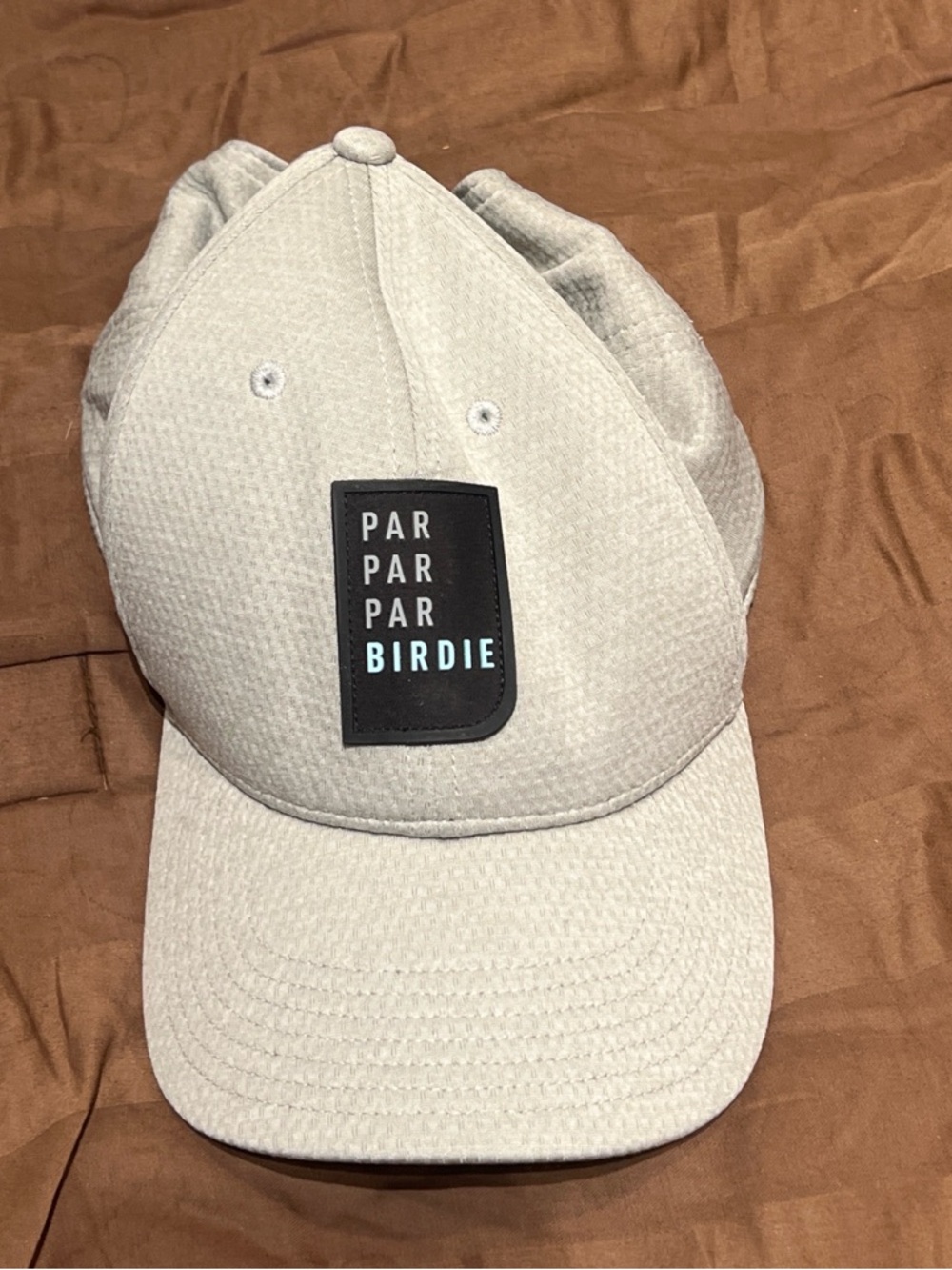 adidas Light Gray 'Par Birdie' Golf Cap